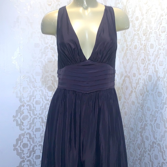 BCBGeneration formal or casual pants suit/ romper just gorgeous gray/black color - Picture 3 of 14